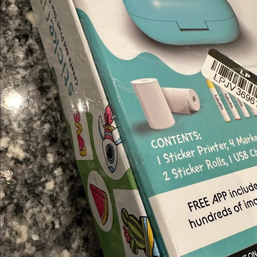 Blue Sticker Maker - Picture 2 of 3